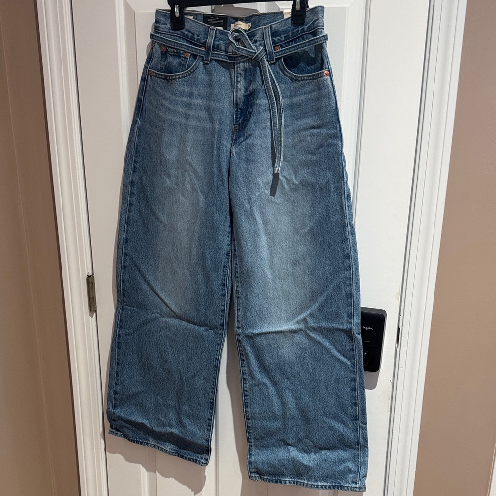 Levi's Blue Wide-Leg Jeans